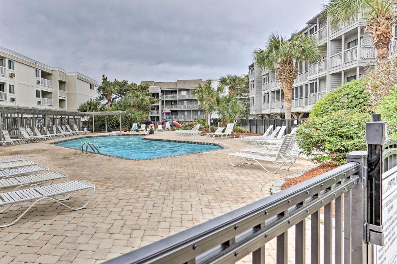 Myrtle Beach Condo With Screened Deck Walk To Beach Exterior photo