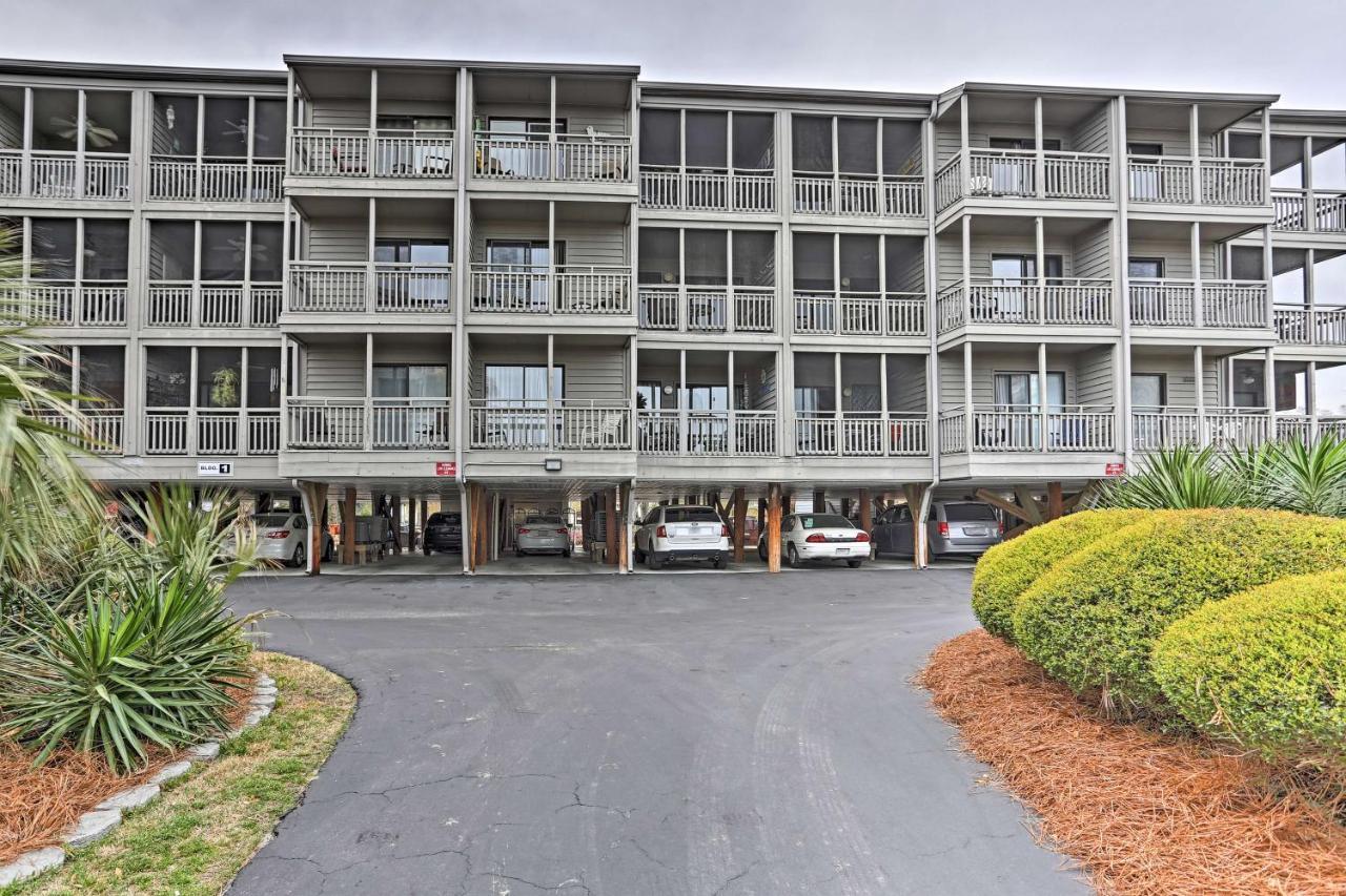 Myrtle Beach Condo With Screened Deck Walk To Beach Exterior photo